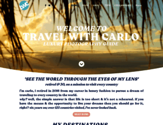 travelwithcarlo.com screenshot