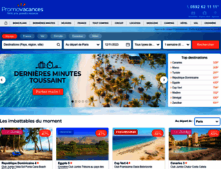 travelzoonews.promovacances.com screenshot