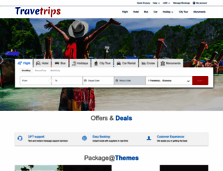travetrips.com screenshot