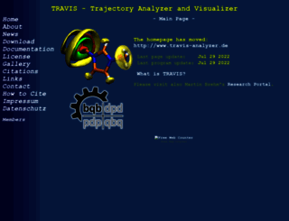 travis-analyzer.de screenshot