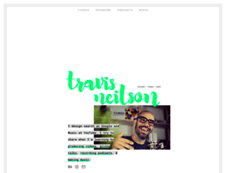travisneilson.com screenshot