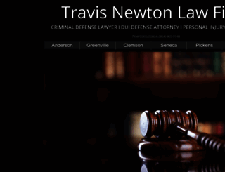 travisnewtonlaw.com screenshot