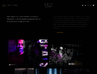 traviswhite.com.au screenshot