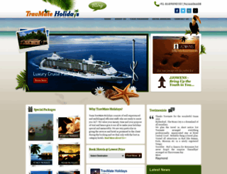travmateholidays.com screenshot