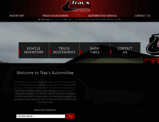 travsautomotive.com screenshot