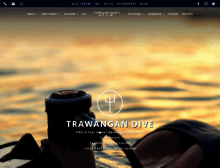 trawangandive.com screenshot