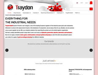 traydon-spareparts.com screenshot
