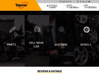 traynors.co.uk screenshot
