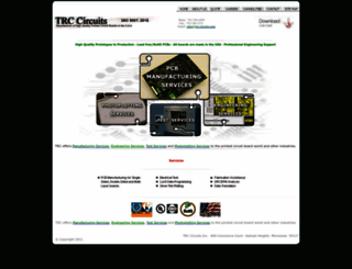 trc-circuits.com screenshot