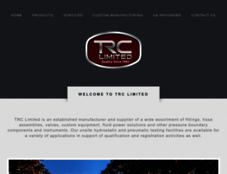 trcltd.com screenshot