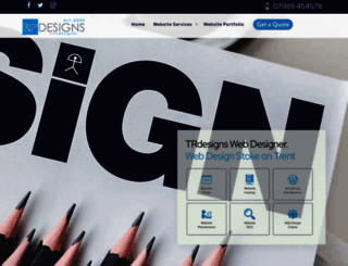 trdesigns.co.uk screenshot
