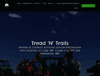 treadntrails.com screenshot