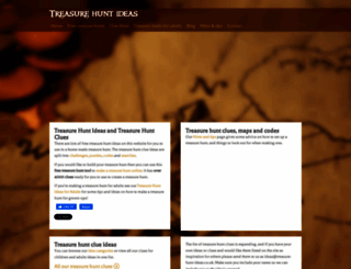 treasure-hunt-ideas.co.uk screenshot