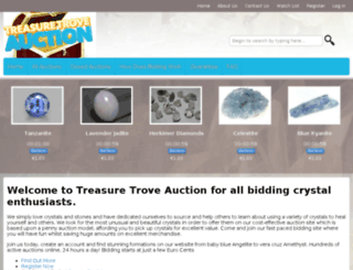 treasure-trove-auction.com screenshot