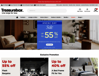 treasurebox.co.nz screenshot