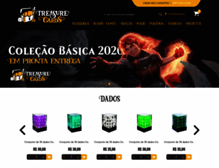 treasurecards.com.br screenshot