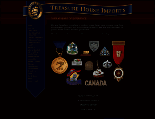 treasurehouseimports.com screenshot