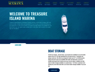 treasureislandmarina.net screenshot