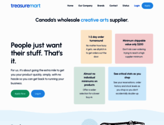 treasuremart.net screenshot