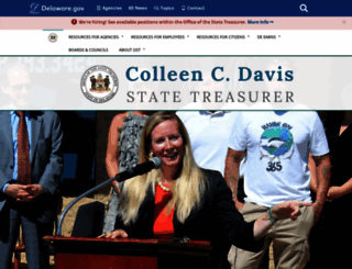 treasurer.delaware.gov screenshot