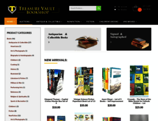 treasurevaultbooks.com screenshot