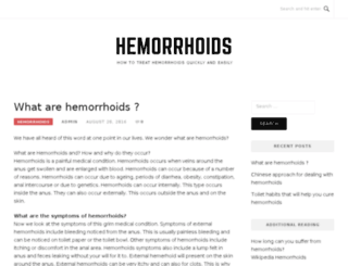 treatandhealhemorrhoids.com screenshot