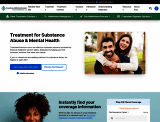 treatmentsolutions.com screenshot