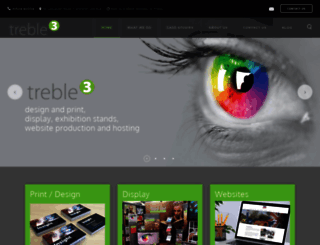 treblethree.co.uk screenshot