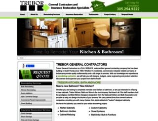 treborgeneralcontractors.com screenshot