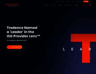 tredence.com screenshot