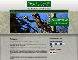 treecareofca.com screenshot
