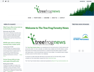 treefrogcreative.ca screenshot
