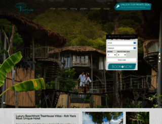 treehouse-villas.com screenshot