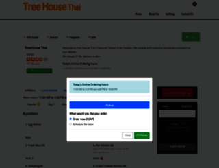 treehousethai.clorder.com screenshot