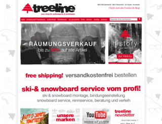 treeline.de screenshot