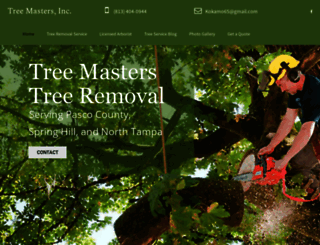 treemasterstreeservice.com screenshot