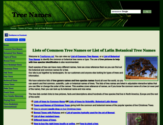 treenames.net screenshot