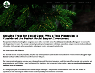 treeplantation.com screenshot