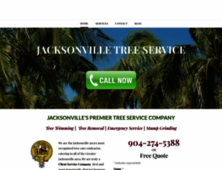 treeremovaljacksonvillefl.com screenshot