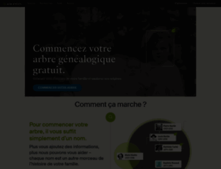 trees.ancestry.fr screenshot