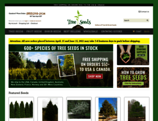 treeseeds.com screenshot