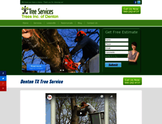 treeservicedentontx.com screenshot