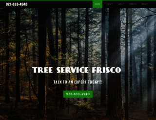treeservicefrisco.net screenshot