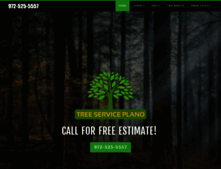 treeserviceplano.org screenshot