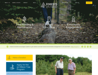 treesontario.ca screenshot