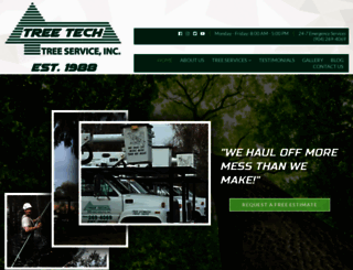treetech-treeservice.com screenshot