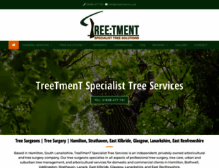 treetment.co.uk screenshot