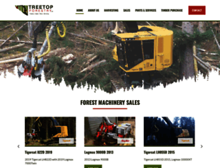 treetopforestry.co.uk screenshot