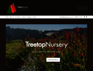 treetopnursery.com.au screenshot