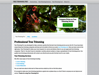 treetrimmingpro.com screenshot